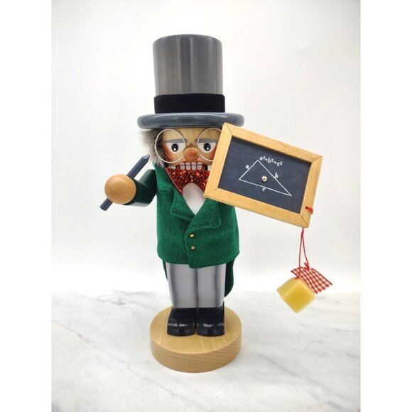 Steinbach Chubby Nutcracker Teacher Professor German S1133 12 Inch w/a Box